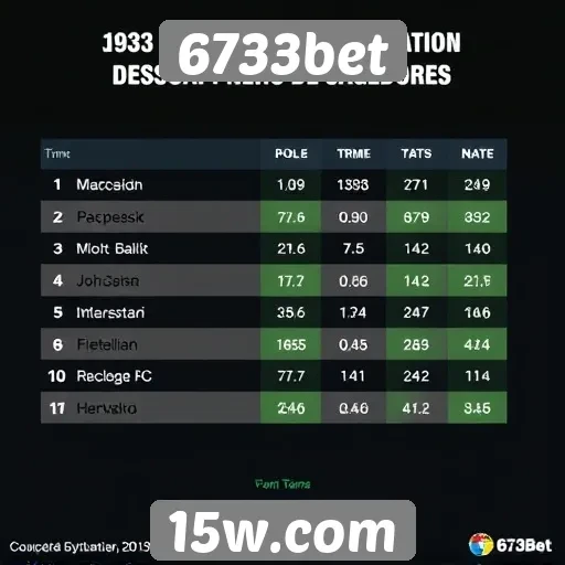 Estatísticas de jogadores ativos no 6733bet