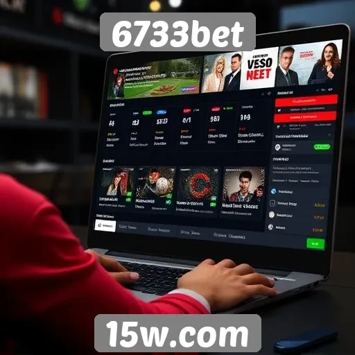 Funcionalidade da interface do usuário no 6733bet