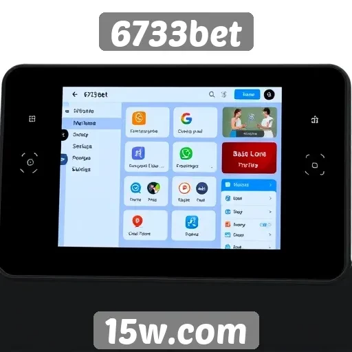 Interface do usuário do 6733bet é intuitiva e moderna